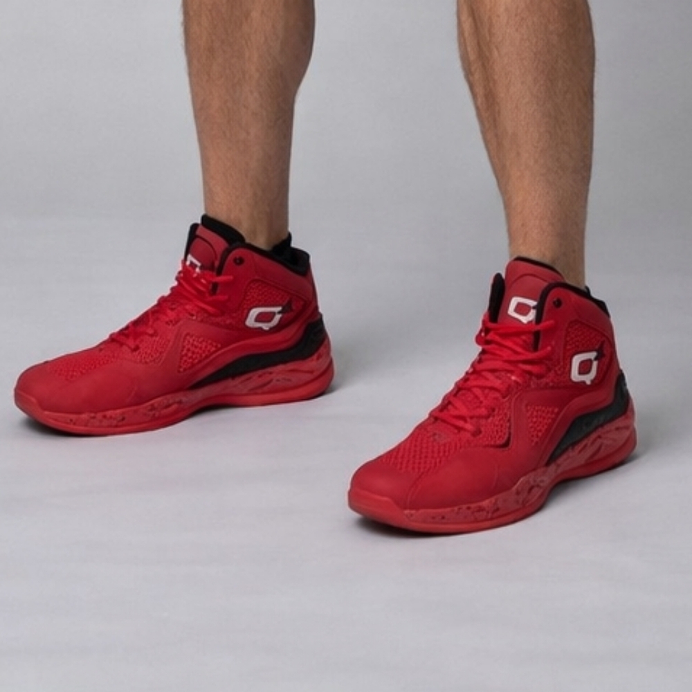 Q4 Basketball Racing‎ Red Sneaker Shoes